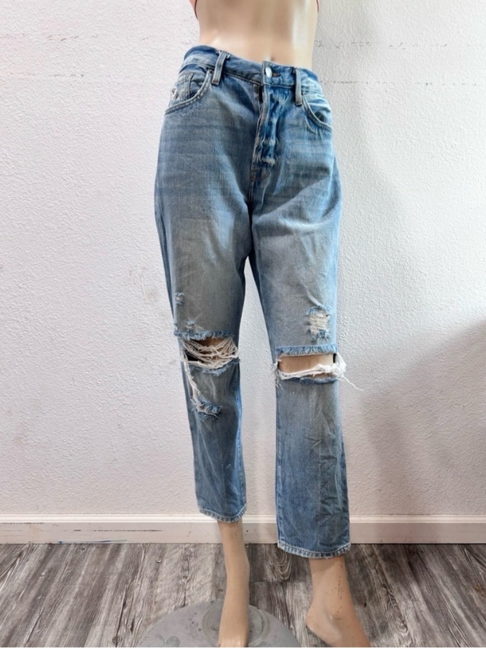 Frame Denim distressed Light Blue Jeans size:27 - Picture 16 of 16